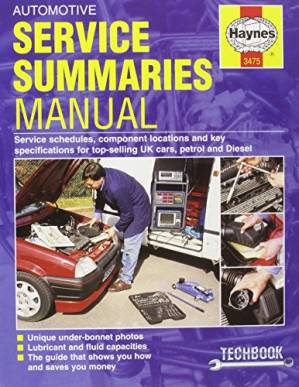 دانلود کتاب Automotive Service Summaries Manual Techbook