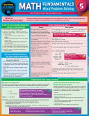 دانلود کتاب Math Fundamentals 5 – Word Problem Solving (QuickStudy Academic)