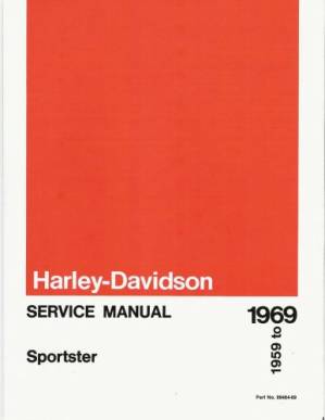 دانلود کتاب Sportster Service Manual 1959 69