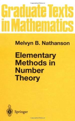 دانلود کتاب Elementary Methods in Number Theory