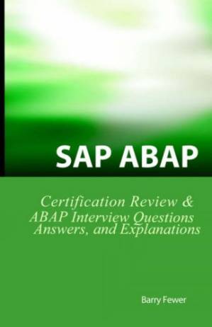 دانلود کتاب SAP ABAP Certification Review: SAP ABAP Interview Questions, Answers, And Explanations