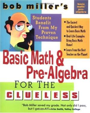 دانلود کتاب Bob Miller’s Basic Math and Pre-Algebra for the Clueless