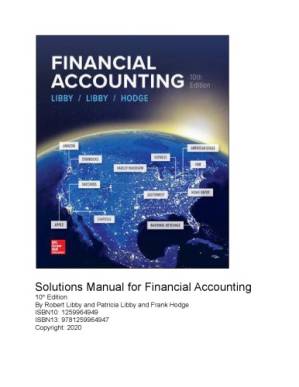 دانلود کتاب Solutions Manual for Financial Accounting