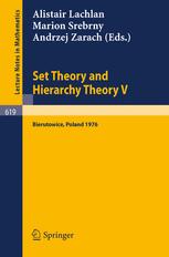دانلود کتاب Set Theory and Hierarchy Theory V