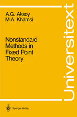 دانلود کتاب Nonstandard Methods in Fixed Point Theory