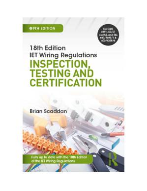 دانلود کتاب 18th Edition IET Wiring Regulations: Inspection, Testing and Certification