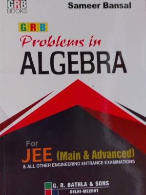 دانلود کتاب Problems in Algebra for jee(Main and Advanced