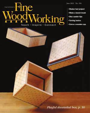 دانلود کتاب Fine Woodworking 2022 № 296 May-June