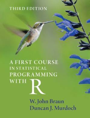 دانلود کتاب A First Course in Statistical Programming with R, 3rd Edition