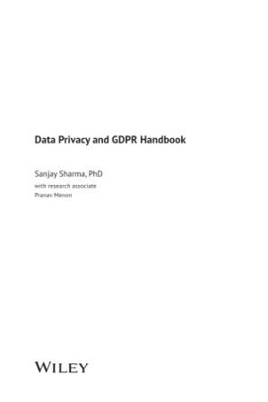 دانلود کتاب Data Privacy And GDPR Handbook