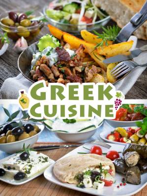 دانلود کتاب Greek Cuisine: Top 50 Most Delicious Greek Recipes (Recipe Top 50’s Book 100)