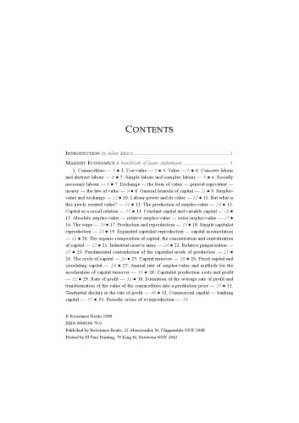 دانلود کتاب Marxist Economics: A Handbook of Basic Definitions