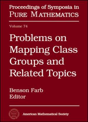 دانلود کتاب Problems on mapping class groups and related topics