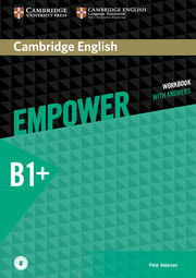 دانلود کتاب Cambridge English Empower B1+ Intermediate Workbook with Answers