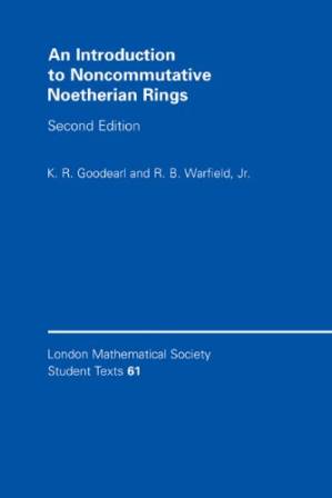 دانلود کتاب An introduction to noncommutative noetherian rings