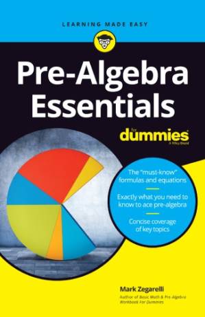 دانلود کتاب Pre-Algebra Essentials For Dummies