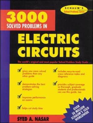 دانلود کتاب 3000 Solved Problems in Electric Circuits
