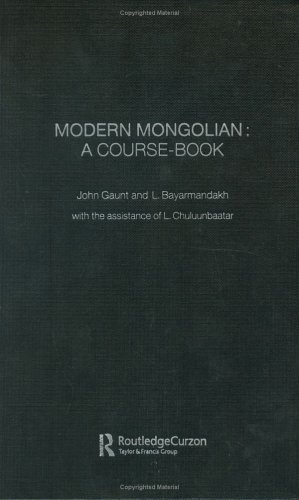 دانلود کتاب Modern Mongolian: A Course-Book
