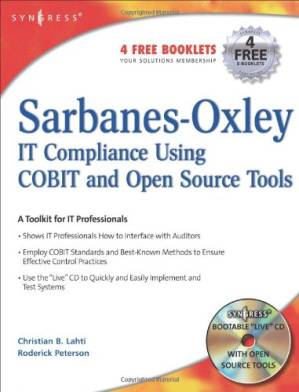 دانلود کتاب Sarbanes-Oxley Compliance Using COBIT and Open Source Tools