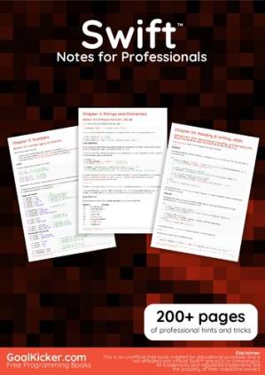 دانلود کتاب Swift Notes for Professionals