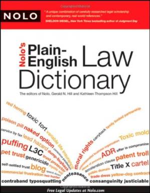 دانلود کتاب Nolo’s Plain-English Law Dictionary