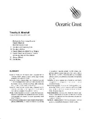 دانلود کتاب Solid earth geophysics 091-098 Oceanic Crust