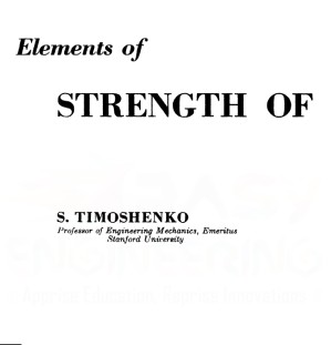 دانلود کتاب Elements of Strength of Materials