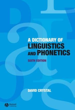 دانلود کتاب A dictionary of linguistics and phonetics