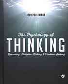دانلود کتاب The Psychology of Thinking: Reasoning, Decision-Making and Problem-Solving