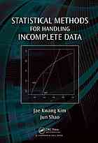 دانلود کتاب Statistical methods for handling incomplete data