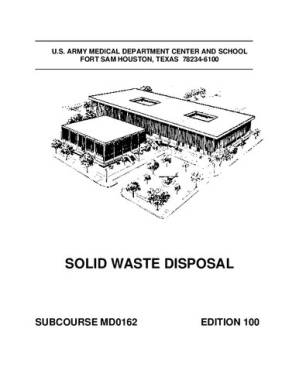 دانلود کتاب Solid Waste Disposal MD0162