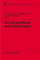 دانلود کتاب Inverse problems and related topics