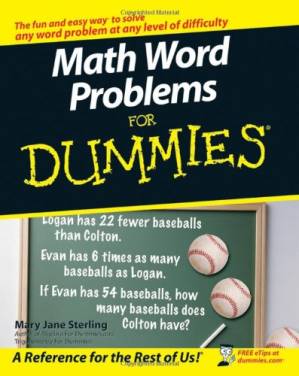 دانلود کتاب Math word problems for dummies