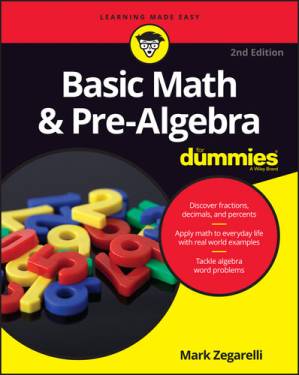 دانلود کتاب Basic Math and Pre-Algebra for Dummies