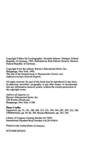 دانلود کتاب Mastering German Vocabulary: A Thematic Approach