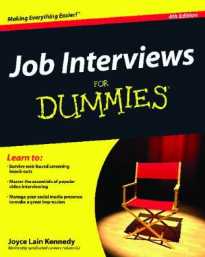 دانلود کتاب Job Interviews For Dummies
