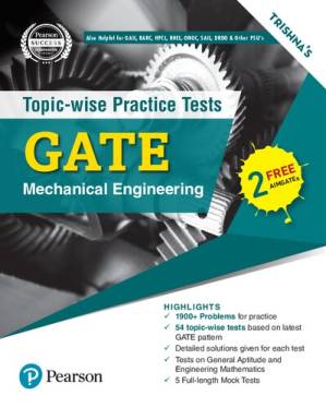 دانلود کتاب GATE Mechanical Engineering Topic-wise Practice Tests
