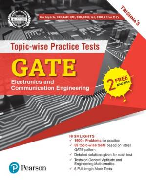 دانلود کتاب GATE Electronics and Communication Engineering Topic-wise Practice Tests