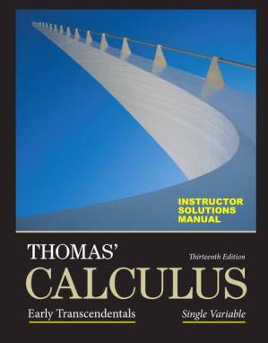 دانلود کتاب Thomas Calculus 13th [Solutions]