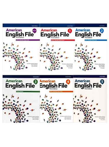 مجموعه کتاب های American English File 3rd