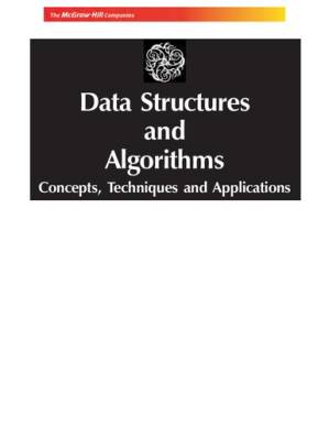 دانلود کتاب Data structures and algorithms : concepts, techniques and applications