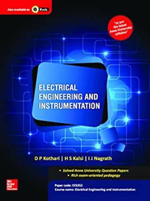 دانلود کتاب Electrical Engineering and Instrumentation