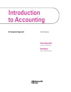 دانلود کتاب Introduction to Accounting: An Integrated Approach