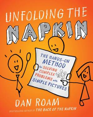 دانلود کتاب Unfolding the Napkin: The Hands-On Method for Solving Complex Problems with Simple Pictures