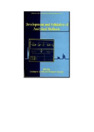 دانلود کتاب Development and validation of anaytical Methods