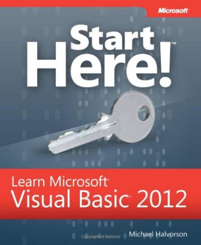 دانلود کتاب Start Here! Learn Microsoft Visual Basic 2012
