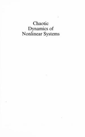 دانلود کتاب Chaotic dynamics of nonlinear systems /