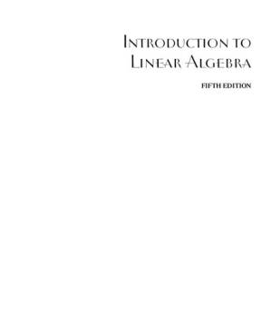 دانلود کتاب Introduction to Linear Algebra (5th Edition)