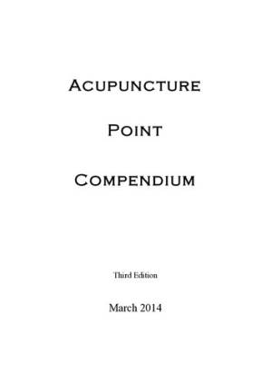 دانلود کتاب Acupuncture point compendium