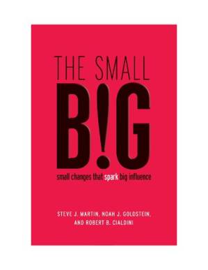 دانلود کتاب The Small Big: Small Changes That Spark Big Influence